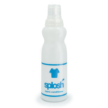 Empty fabric conditioner bottle with clever cap