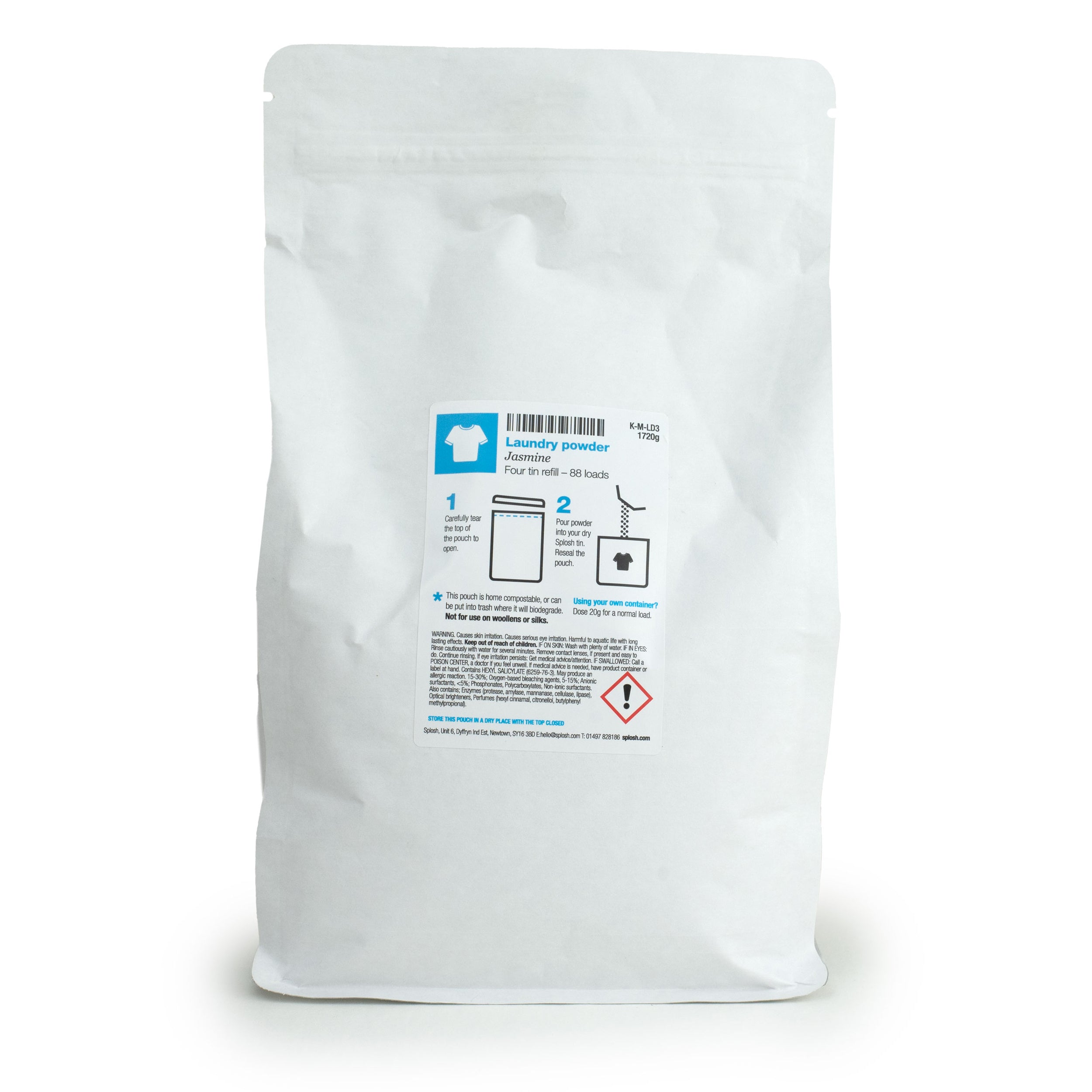Laundry powder Non Bio SuperSize refill - Jasmine