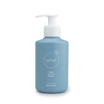 Empty hand wash gel bottle and cap