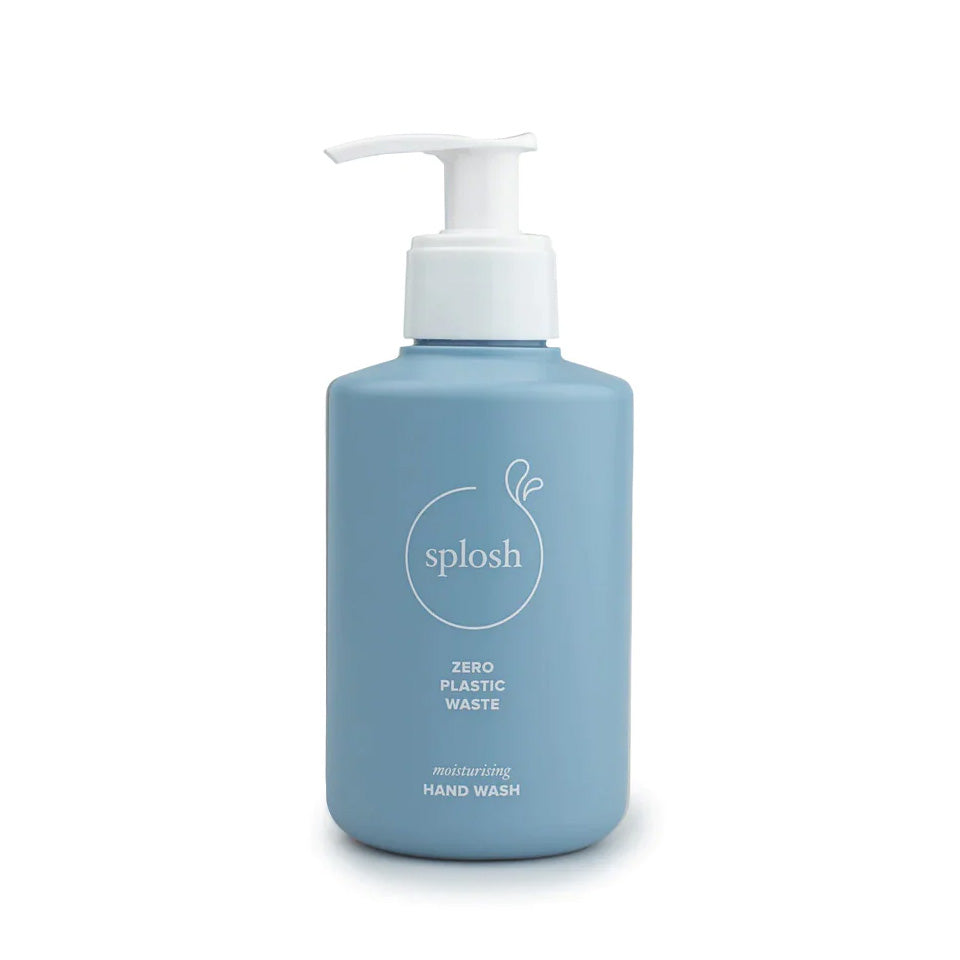 Empty hand wash gel bottle and cap