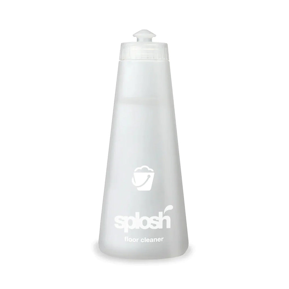 Empty floor cleaner bottle and cap Splosh Limited
