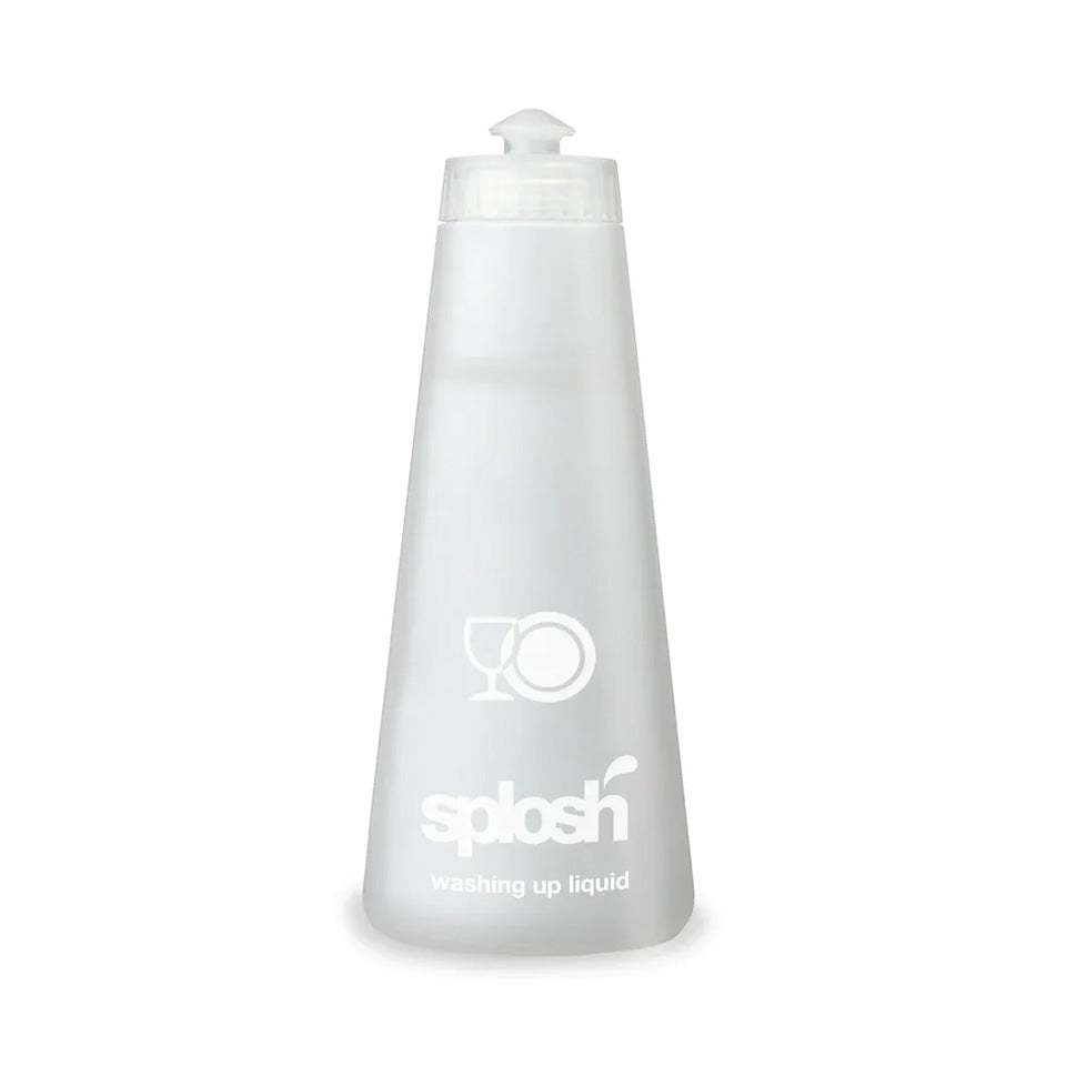 Empty washing up liquid bottle and cap